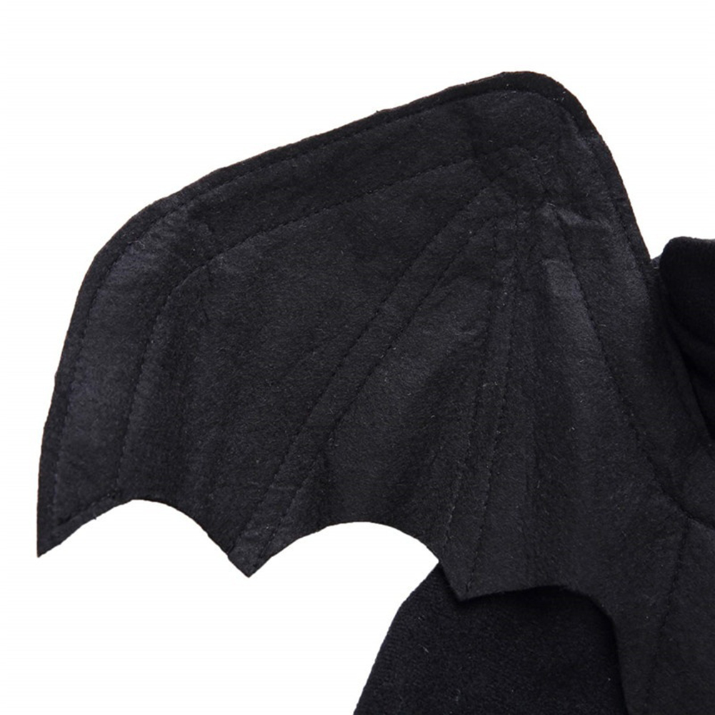 Halloween kjæledyr hund kostymer flaggermus vinger vampyr svart søt fancy kjole opp halloween kjæledyr hund katt valp kostyme