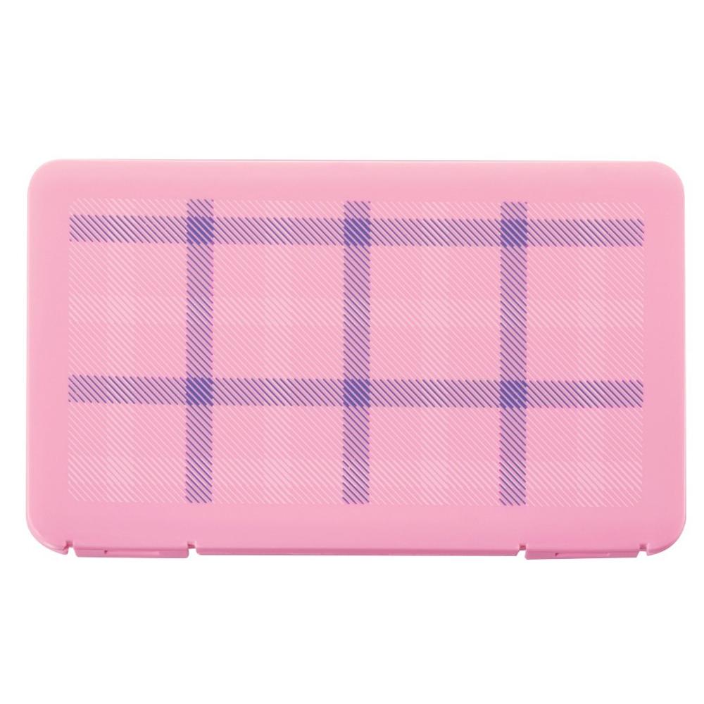 Maske lagerung Kasten maske verpackung Kasten feuchtigkeit-beweis und staubdicht tragbare kunststoff rechteckigen lagerung Kasten einweg maske Kasten: Rosa