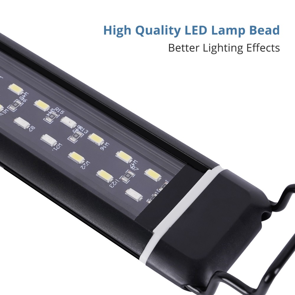 Lighting Aquarium Led Fish Tank Bracket Light Aquascape Lamp Marine Aquarium Lights Decor Deko Reef Aquatic
