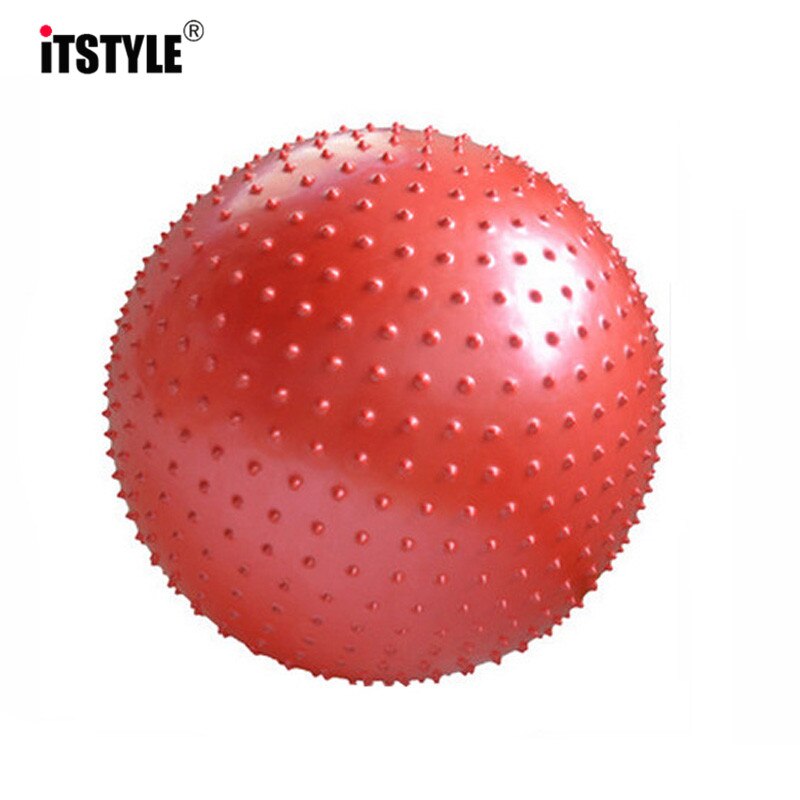 ITSTYLE Sports Yoga Ball Point Fitness Gym Balance Ball Fitball Exercise Pilates Workout Barbed Massage Ball 55cm 65cm 75cm 85cm