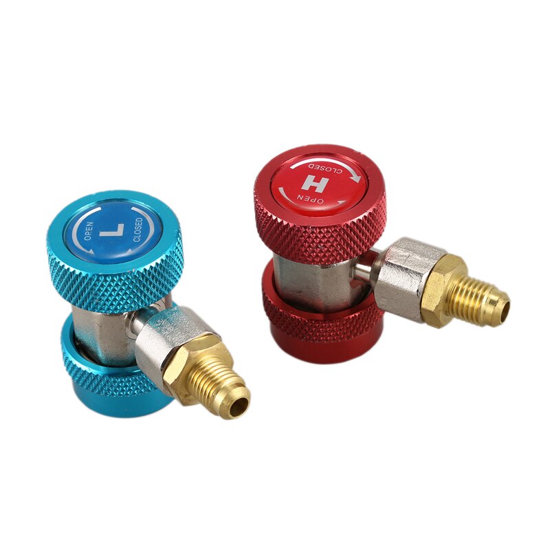 R410a 3-weg airconditioning spruitstuk diagnostische meter voor R134A R410a 3-weg airconditioning spruitstuk diagnostische meter voor R134A
