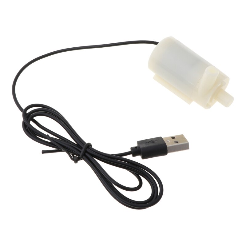 Micro Dompelpomp Fish Tanks Aquarium Usb Aangedreven Dc 5V 2-3L/Min Charger Mini Motor Water-pomp Accessoires