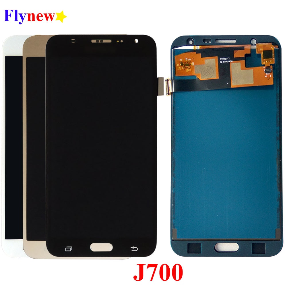 LCD Voor Samsung Galaxy J7 J700 SM-J700F J700H J700M J700K J700T J700P scherm lcd Digiziter module Assemblage LCD tela