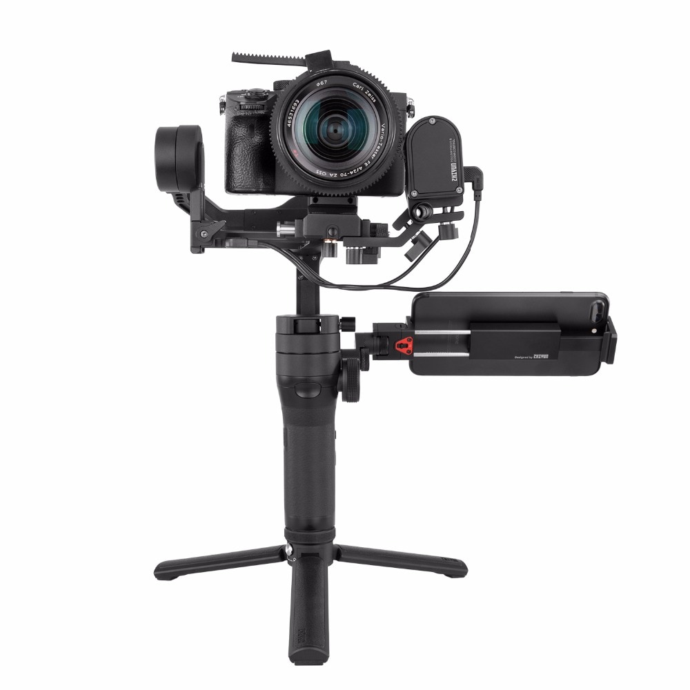 Zhiyun-soporte para teléfono móvil, accesorios de cardán estabilizador, visor giratorio, engranaje de corona, tornillo de 1/4 pulgadas para Weebill S Lab Crane 3 Lab Gimbal