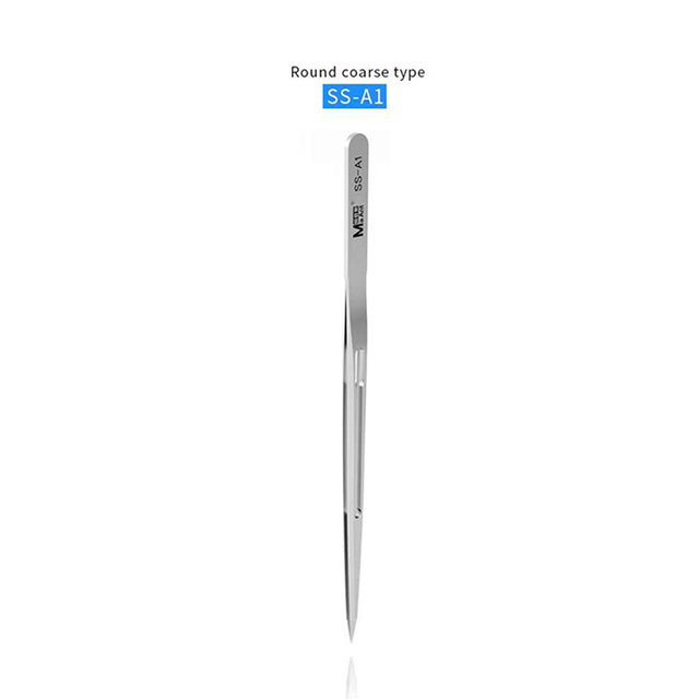 MaAnt SS-A SS-A1 Präzision Pinzette Hand Polnischen Nicht-Magnetische Edelstahl BGA IC Mikro Lözehn springen Draht Reparatur Pinzette: SS-A1