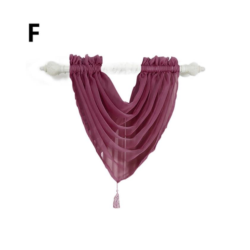 Voile Curtain Swags All Colours Pelmet Valance Net Curtains Voile Swag t1226: F