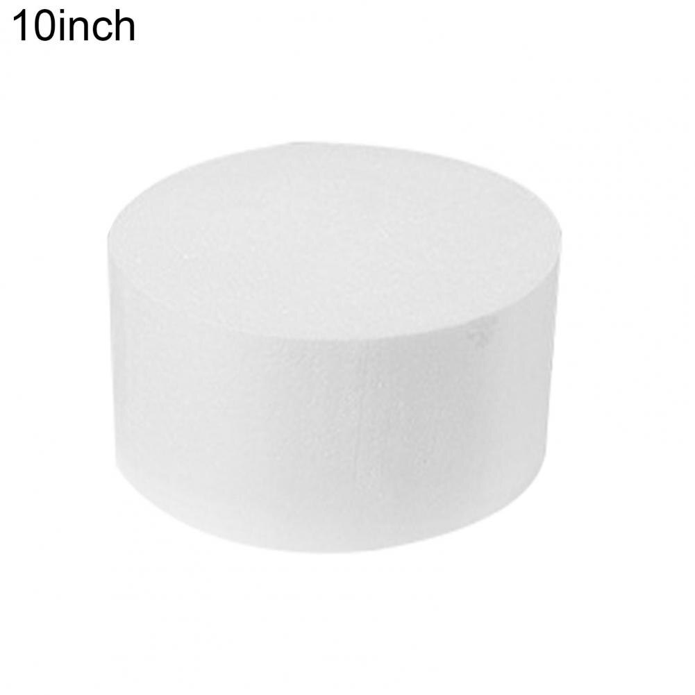 Foam Layer Cake Dummy DIY Fondant Party Modelling Craft Mould Kitchen Accessory: 10inch