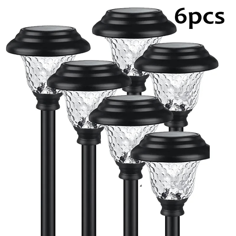 Solar Pathway Lights Outdoor Waterproof Garden Decor Lawn Lamp For Yard Walkway Patio Balcony: RGB