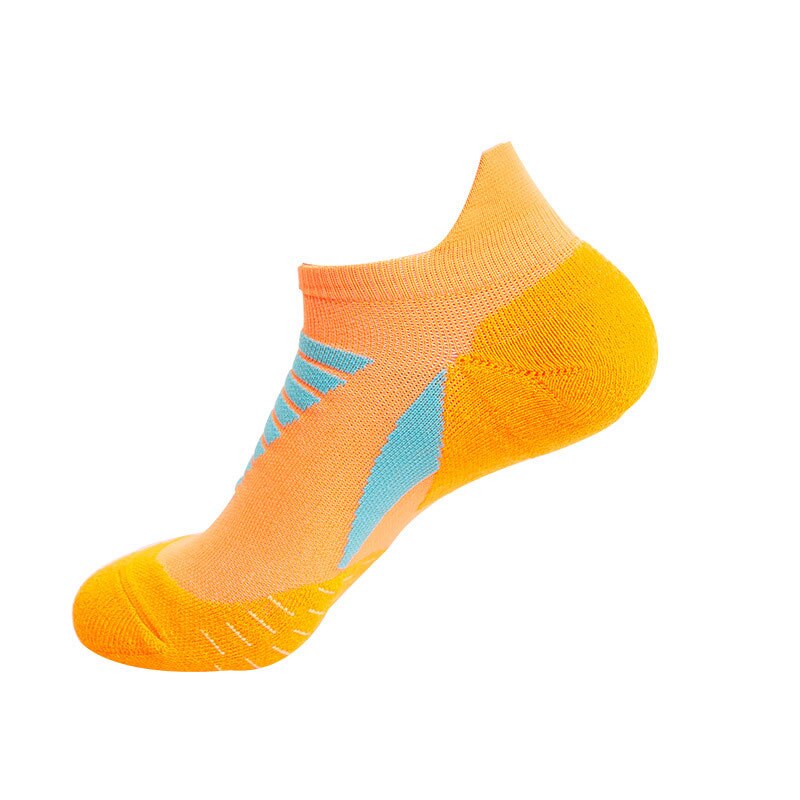 Männer Sport Socken Reiten Radfahren Basketball Laufen Sport Socke Sommer Wandern Tennis Ski Mann Frauen Fahrrad radfahren Socken: Gelb