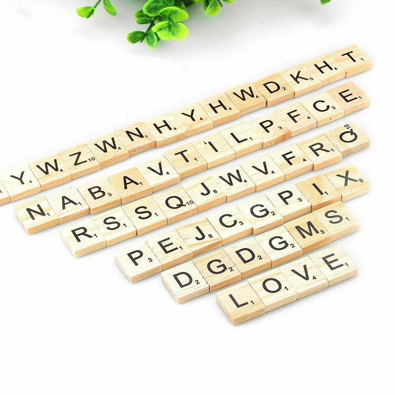 26 Engels Alfabet Houten Pleinen Kinderen Vroeg Alphabet Jigsaw Onderwijs Houten 100 Puzzel Packs Chips Z1K6