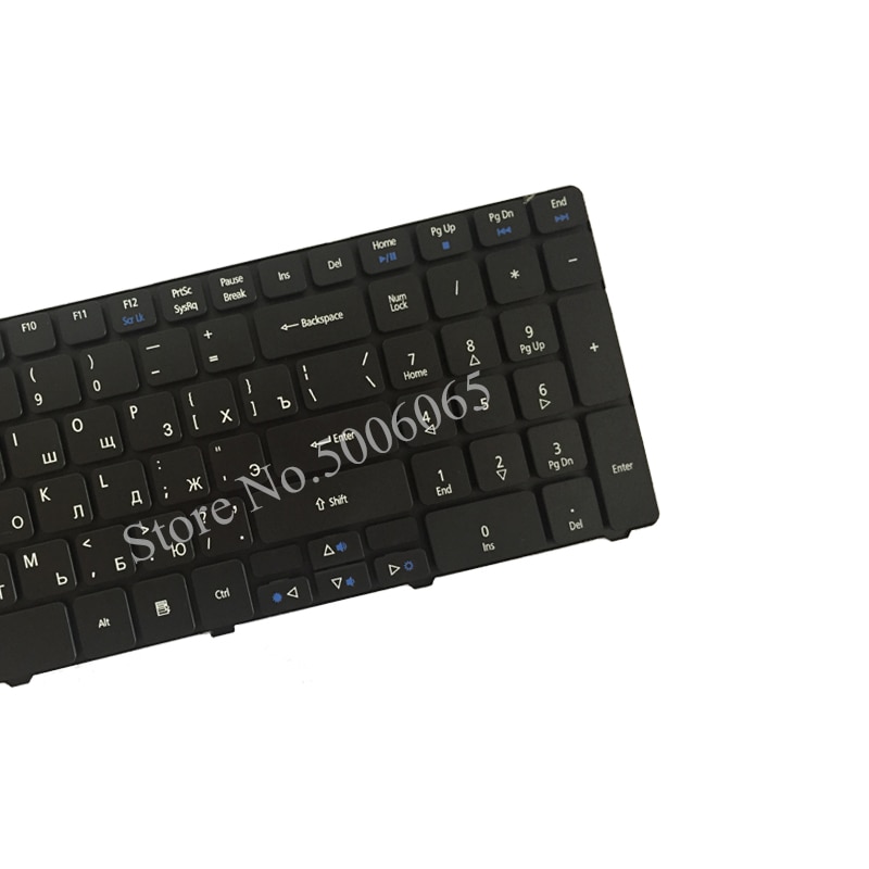 teclado para ordenador portátil RU para Acer Aspire 5750 5750G 5253 5333 5340 5349 5360 5733 5733Z 5750Z 5750ZG 5253G, teclado negro ruso