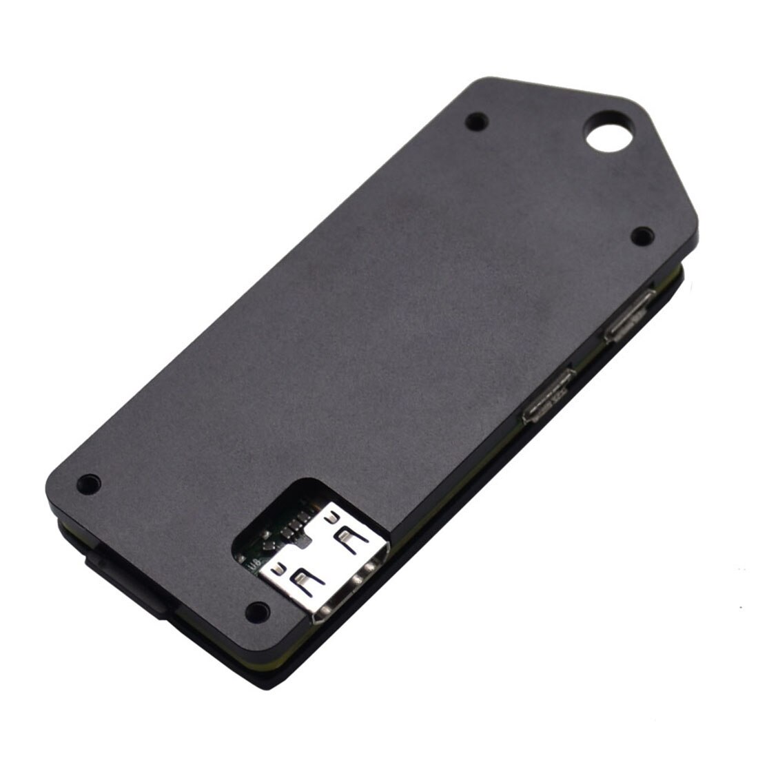 Modiker 1Pc ultradunne ZV2 CNC Aluminium Beschermhoes met Schroevendraaier voor Raspberry Pi Zero/W -zwart