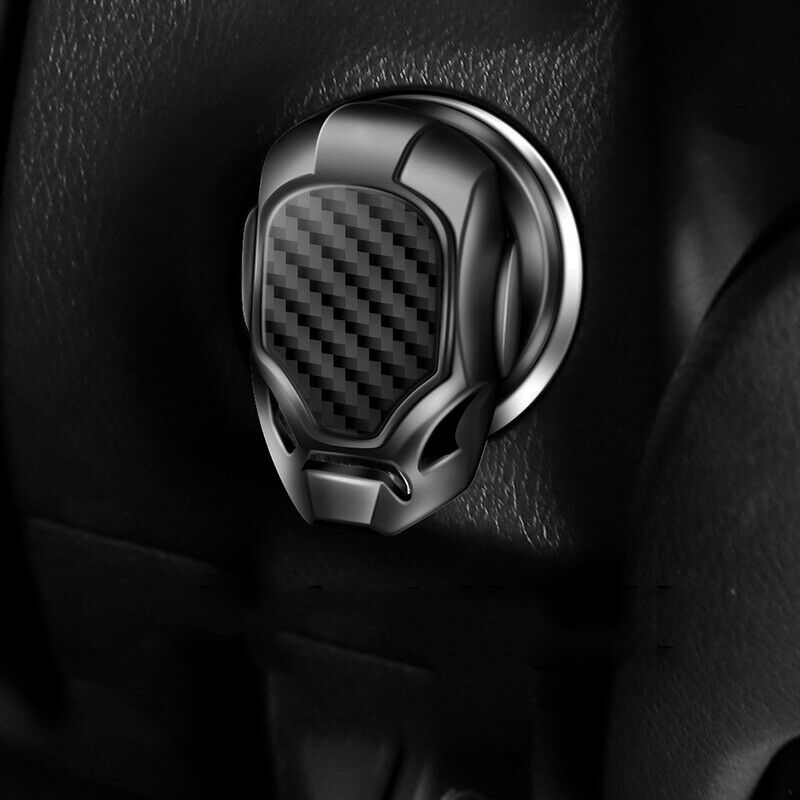 Universal Car Auto Ontsteking Motor Start Stop Knop Decor Ring Trim Cover Cap