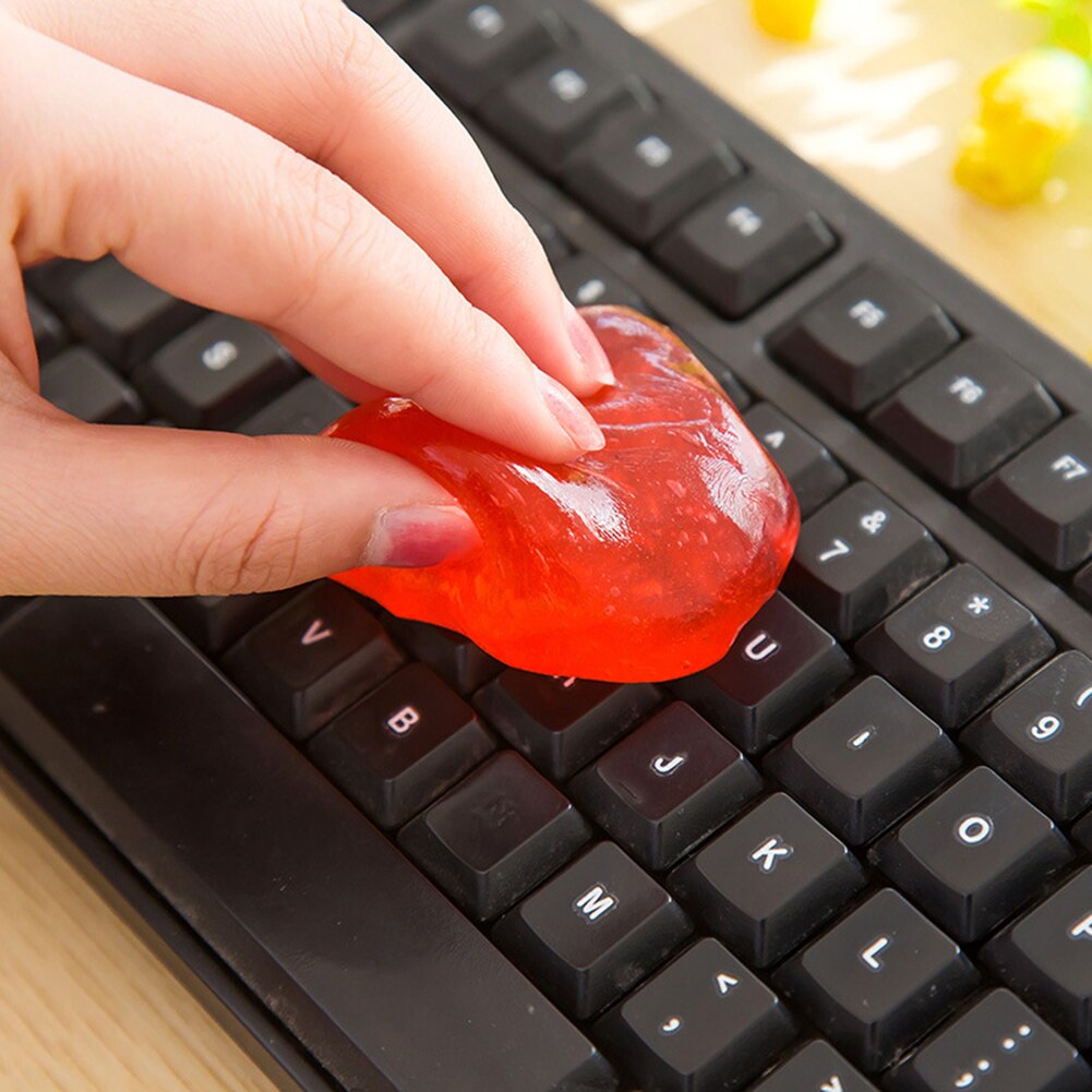 Odpowietrznik samochodowy klawiatura żel odkurzacz środek czyszczący klej guma usuwanie brudu dobrej jakości