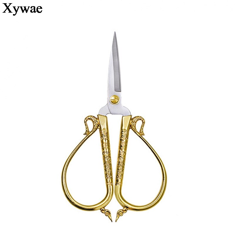 Tijeras clásicas de estilo Retro europeo, tijera antigua para costura artesanal, a medida, corte de papel, tijeras de costura bordada