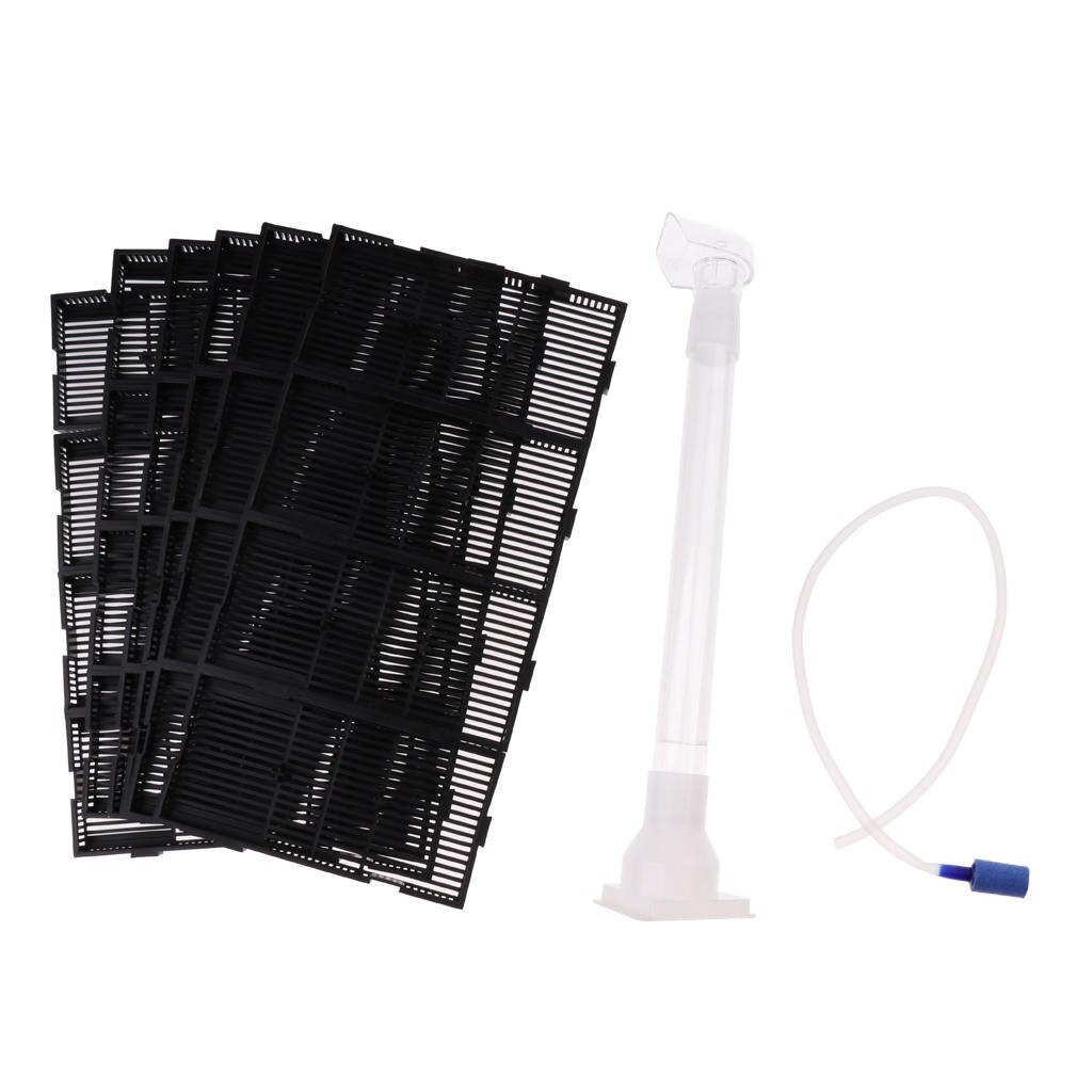 Aquarium Under Gravel Filter Fish Tank Filter Board Plate Air Tube Plastic RS-24P/28P/32P