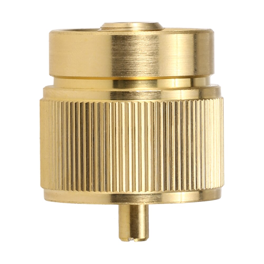 Camping Stove Adapter 1LB Propane Small Tank Input EN417 Lindal Valve Output Camping Stove Adapter for Picnic Travel: 2