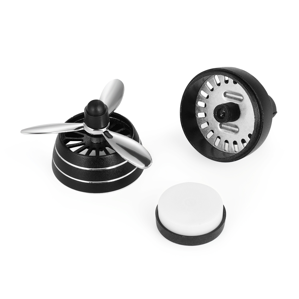 Lumière LED désodorisant pour voiture, hélice de l'armée de l'air, Clip de ventilation en forme de parfum, décoration de véhicule, ventilateur aromathérapie, accessoires d'intérieur pour voiture
