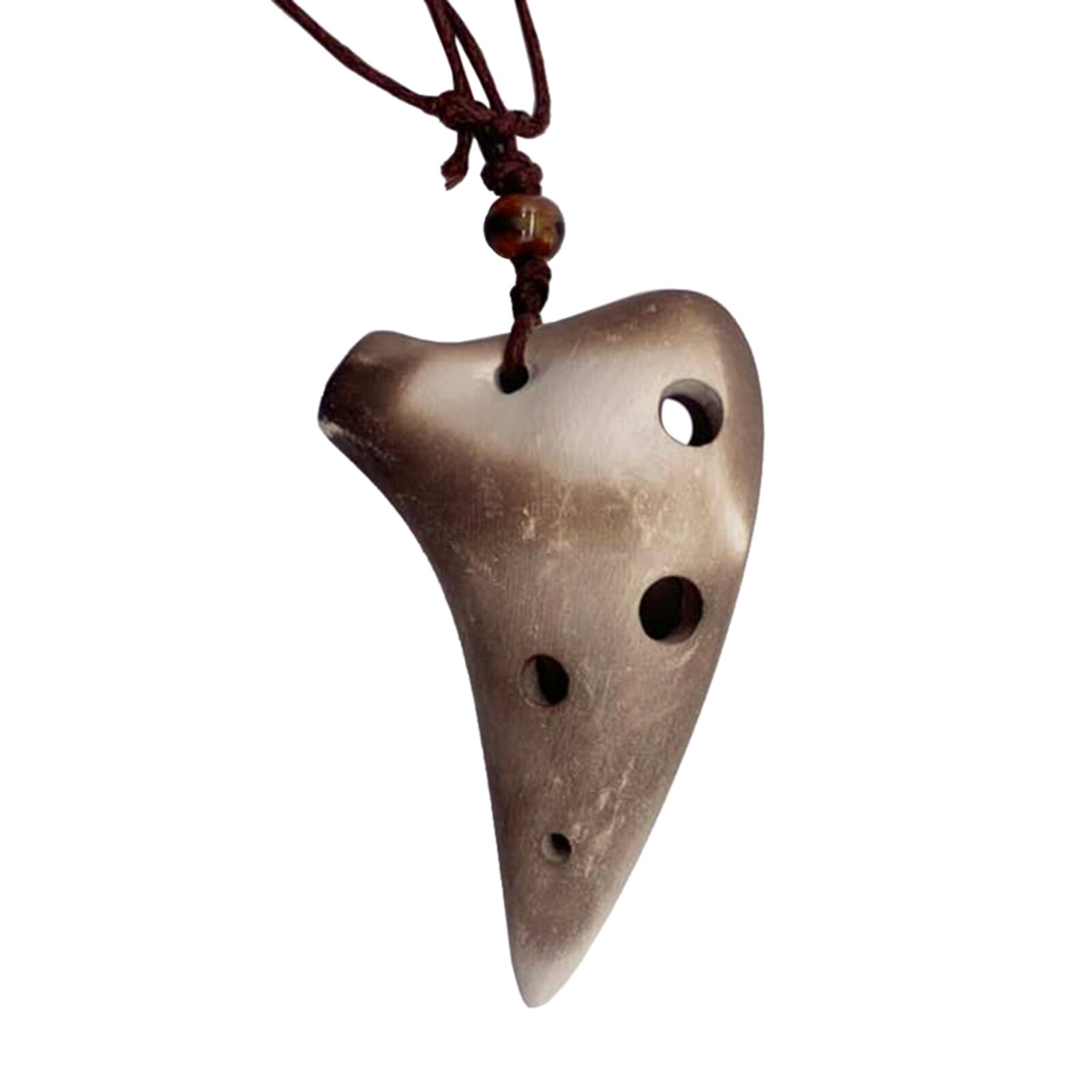 6 Holes Ceramic Ocarina Alto C Key Musical Instrument with Lanyard Music Score For Music Lover and Beginner Music