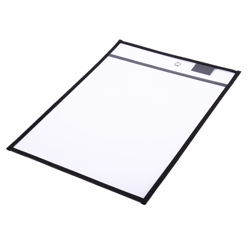 -30- pack whiteboard zakjes, transparant genaaid whiteboard dossiertas, herbruikbare whiteboard tas