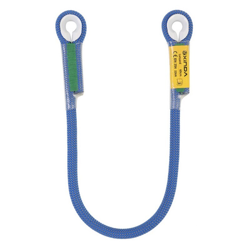 Berufs Klettern Rettungs Schlüsselband Schutz Auge-zu-augen Schlinge Schleife 10,5mm Abseilen Seil Bergsteigen Zubehör: L 120CM