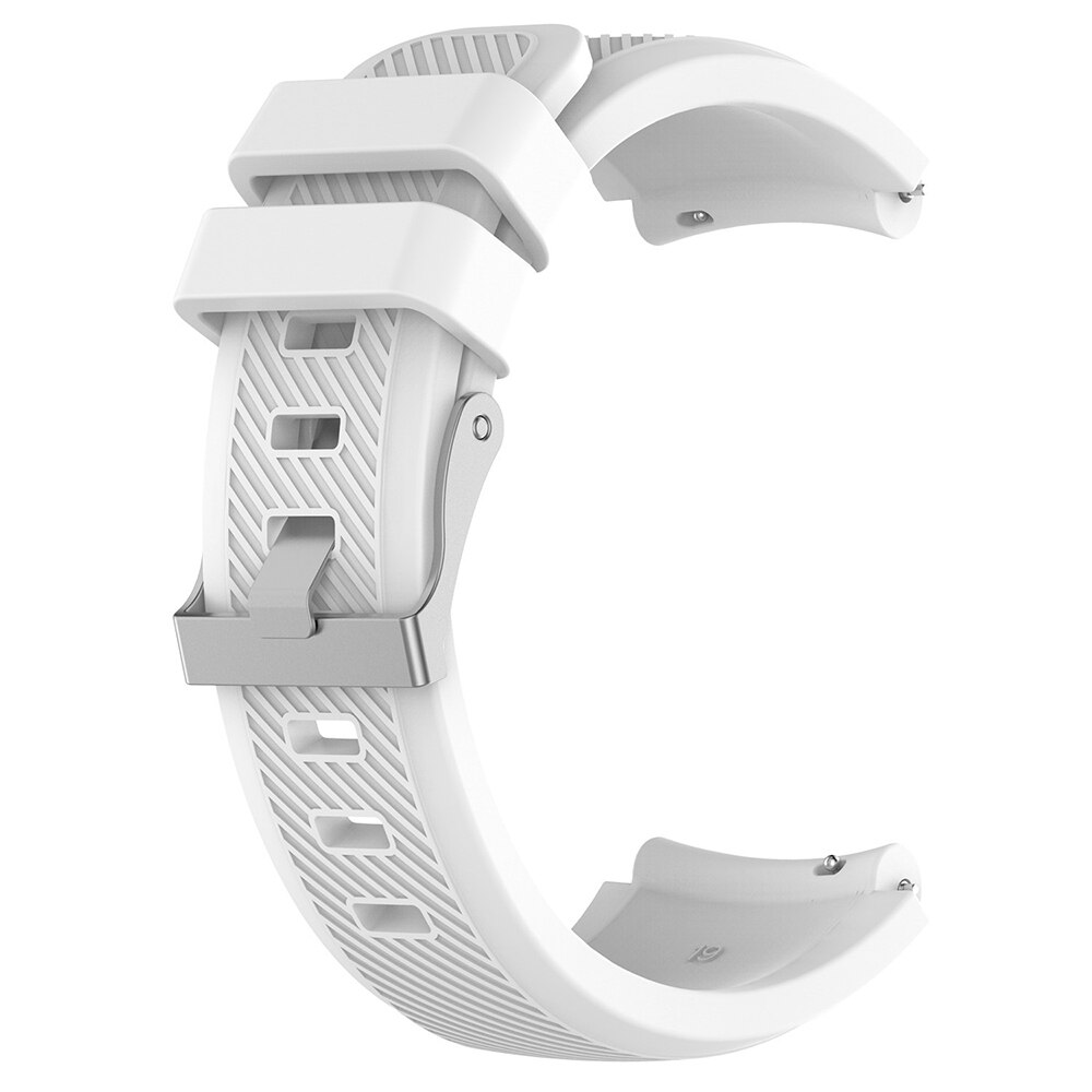 Correas de muñeca de 22mm, pulseras, cinturones para reloj LG G W100/ LG G Watch R W110/ LG G Watch Urban W150, correa de reloj: White