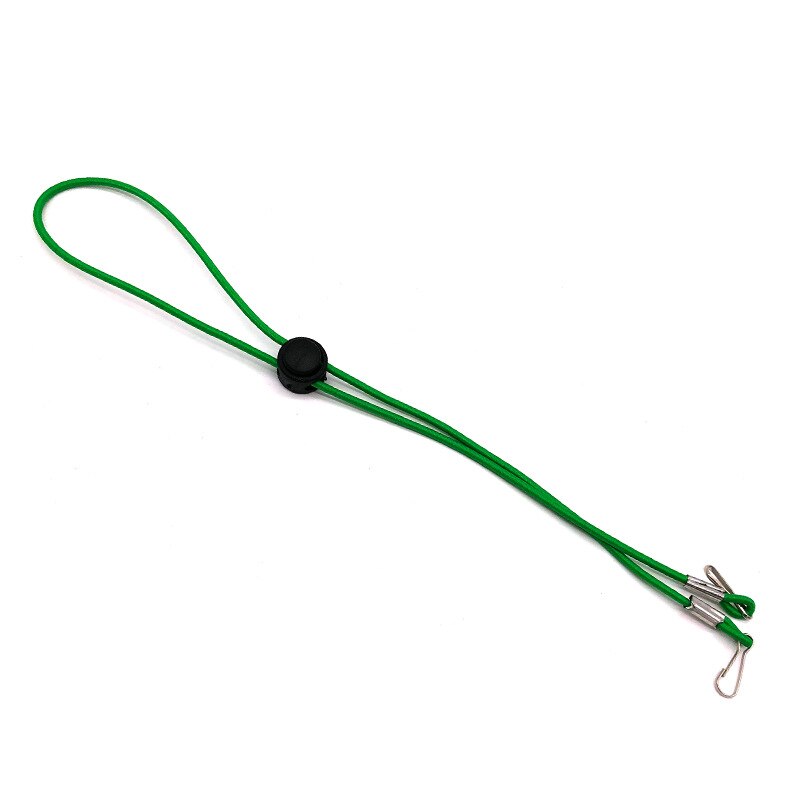 Verstelbare Gezichtsmasker Lanyard Handige Handige Houder Touw Anti-verloren Anti Masker Opknoping Hals Rop Halter Lanyard: Green