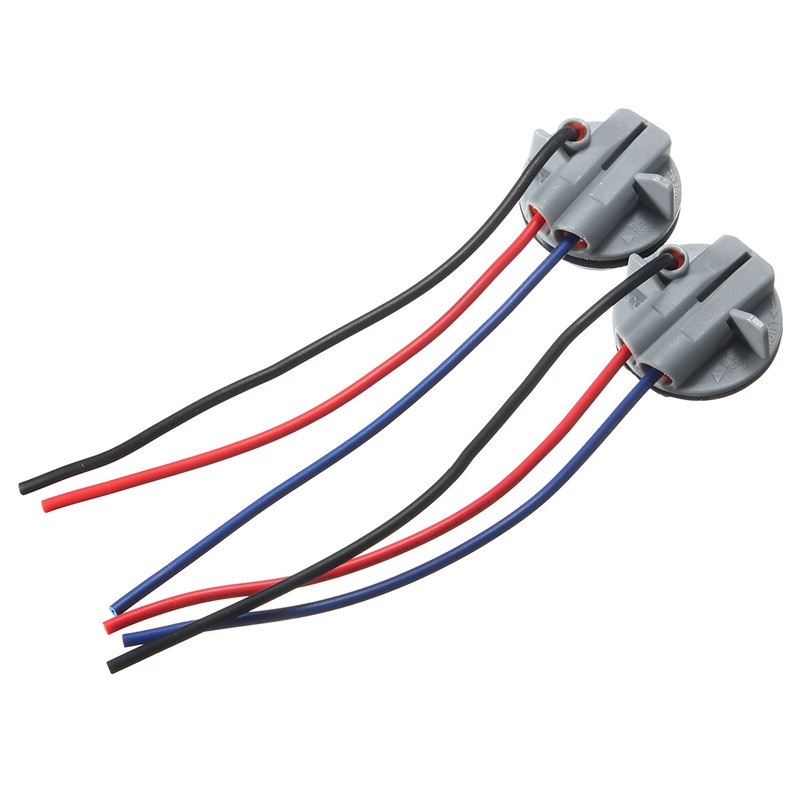2 Stuks 1157 2057 2357 BAY15D P21/4 Auto Lamp Socket Adapter Connector Harnas Bedrading Voor Auto Richtingaanwijzer koplamp Lamp 10Cm