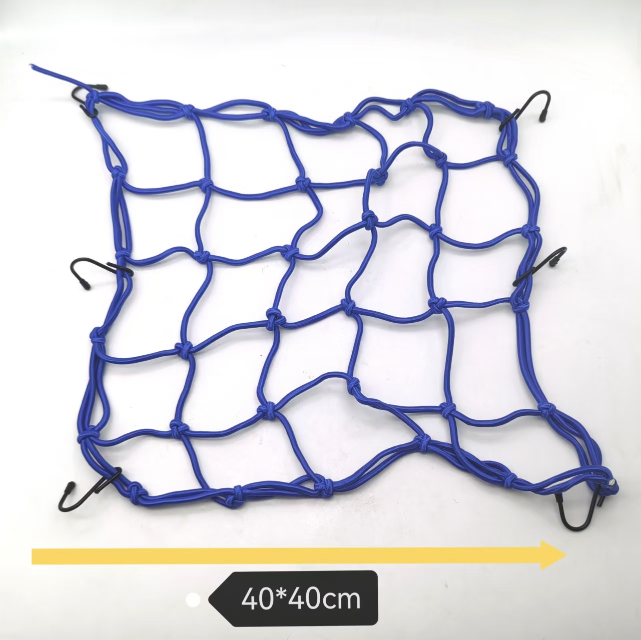 30*30 cm/40*40 cm schwer-Pflicht Elastische Motorrad Gepäck Netz Helm Halfter Panzer Gittergewebe verstellbare Haken: Champagner