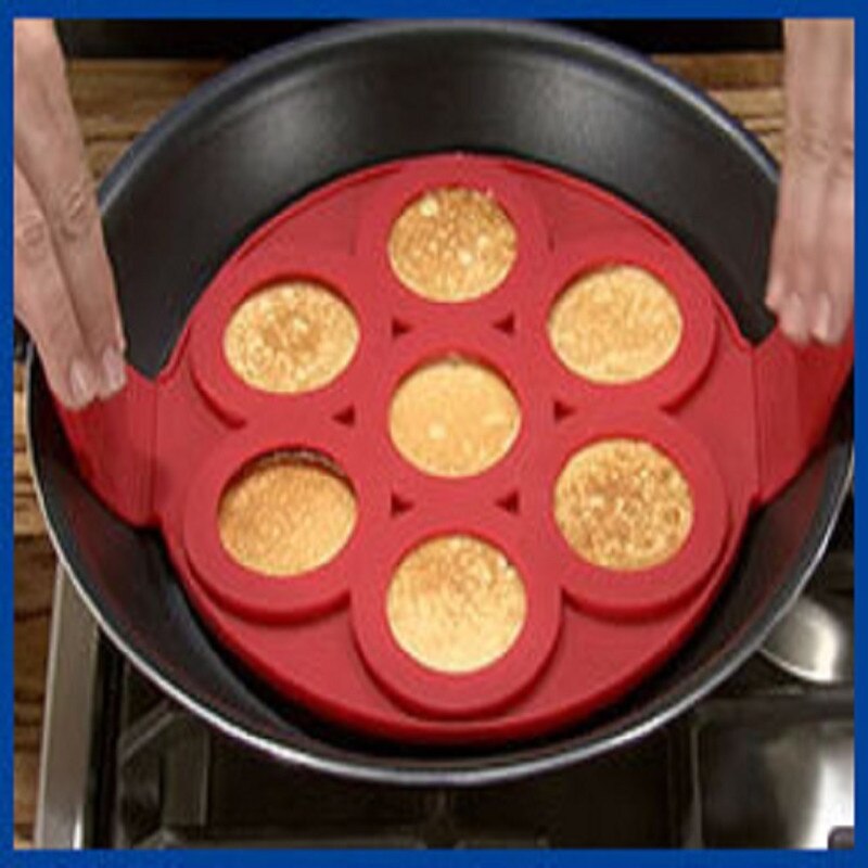Walfos fødevarekvalitet silikone nonstick æg ring småkage kød tærte maker dessert pandekage form maker bageværktøj kage form form