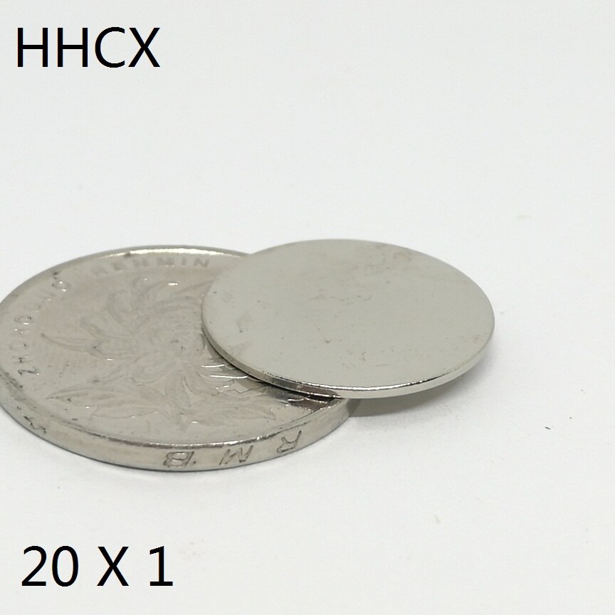 10 20 50 100 Stks/partij Schijf Magneet 20X1 N38 Magneet 20*1 Magneten Voor Speaker
