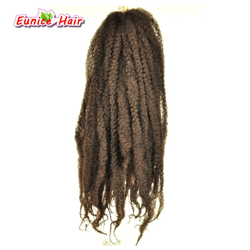 #613 blond 18 Zoll afro Marley flechten pervers Twist Haar Häkeln Zöpfe Marley Haar Synthetische Flechten Haarverlängerung 100 gr/paket