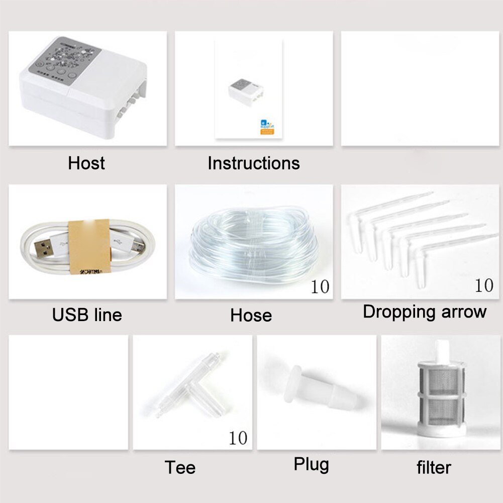 Irrigation System Balcony Yard Home Remote Control Smart Watering Machine 4in1 Garden Tools With Timer Automatic Plant Wifi App