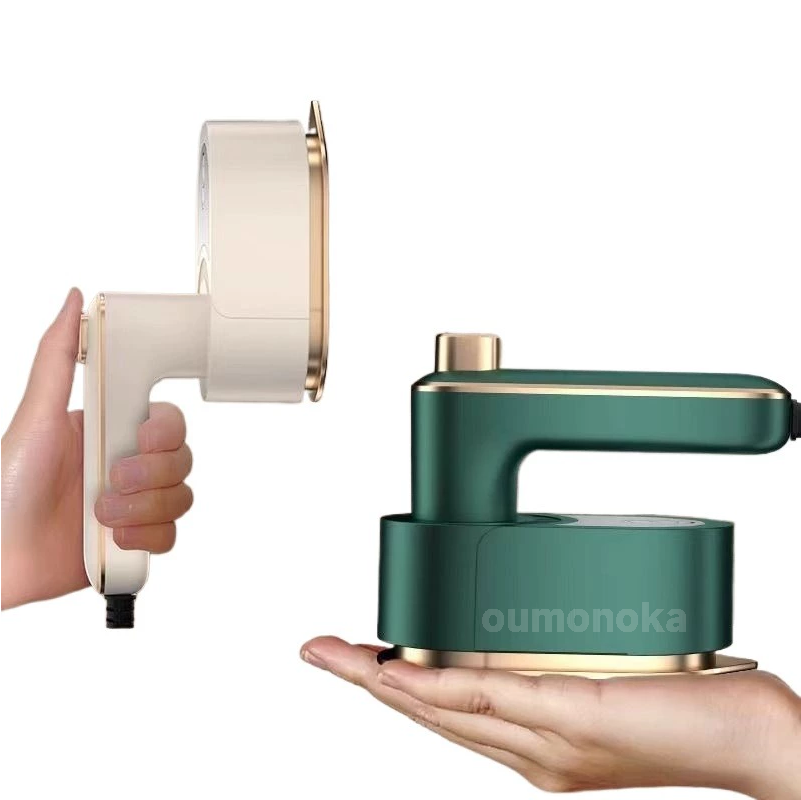 mini roterende dampstrykejern håndholdt vått og tørt dobbel dampgenerator bærbar klesdamper hjem reise hengende strykejern