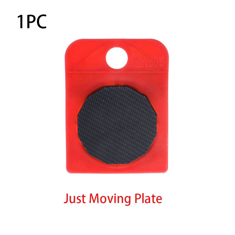 5 en 1 Mobile outil de manutention d'objets lourds meubles ménagers dispositif Mobile économie de travail pied-de-biche ensemble d'outils à main: 1PC Moving Plate