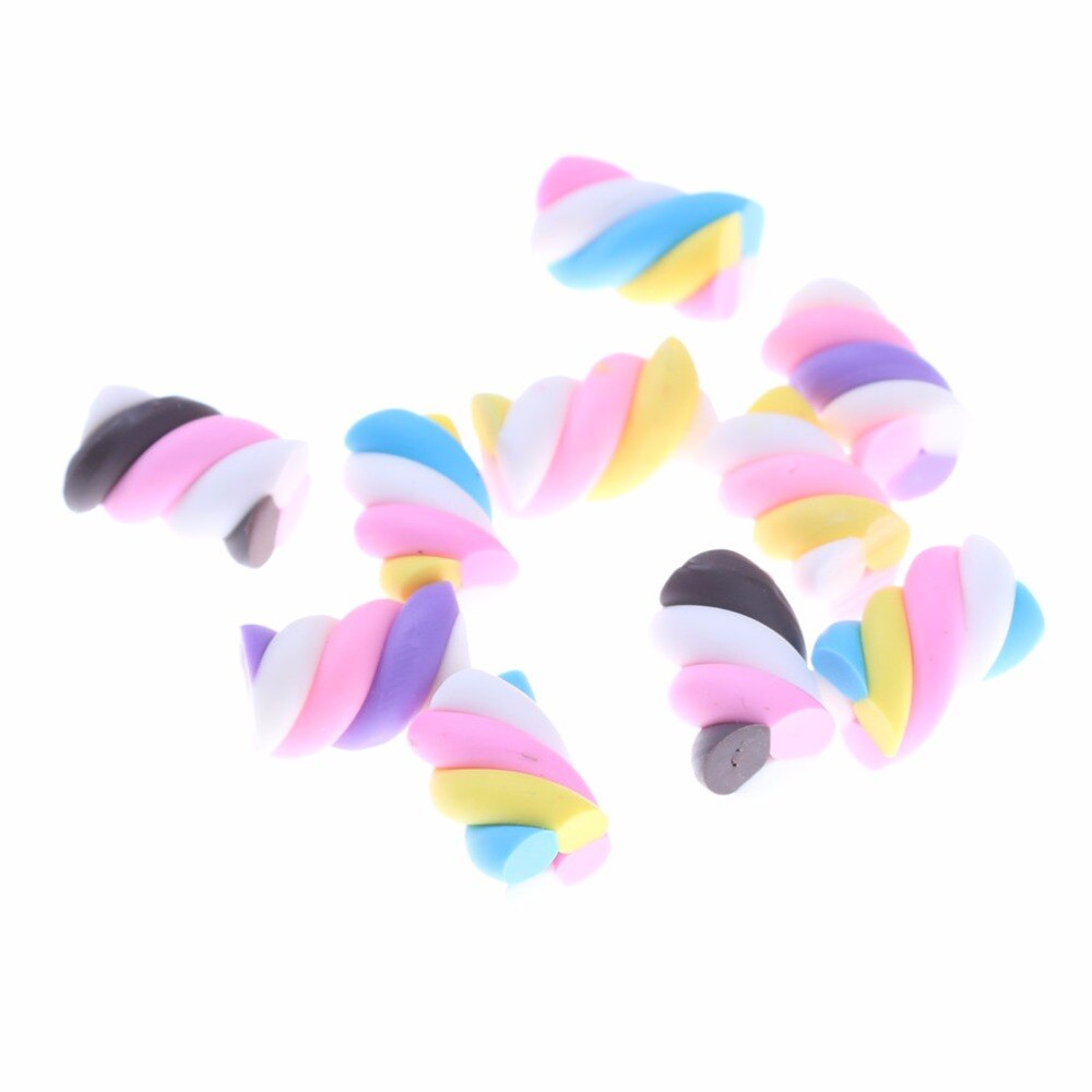 10pcs Jumbo Squishy Rainbow Marshmallow Squishy Super Slow Rising Cream Scented Original Package Phone Strap Squeeze Toy
