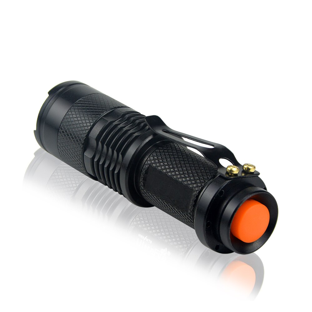 Portable LED flashlight Ultra Bright torch T6/Q5 Outdoor Camping lamp 3 Modes Zoom Lights Bicycle Light use 18650 Battery: Q5