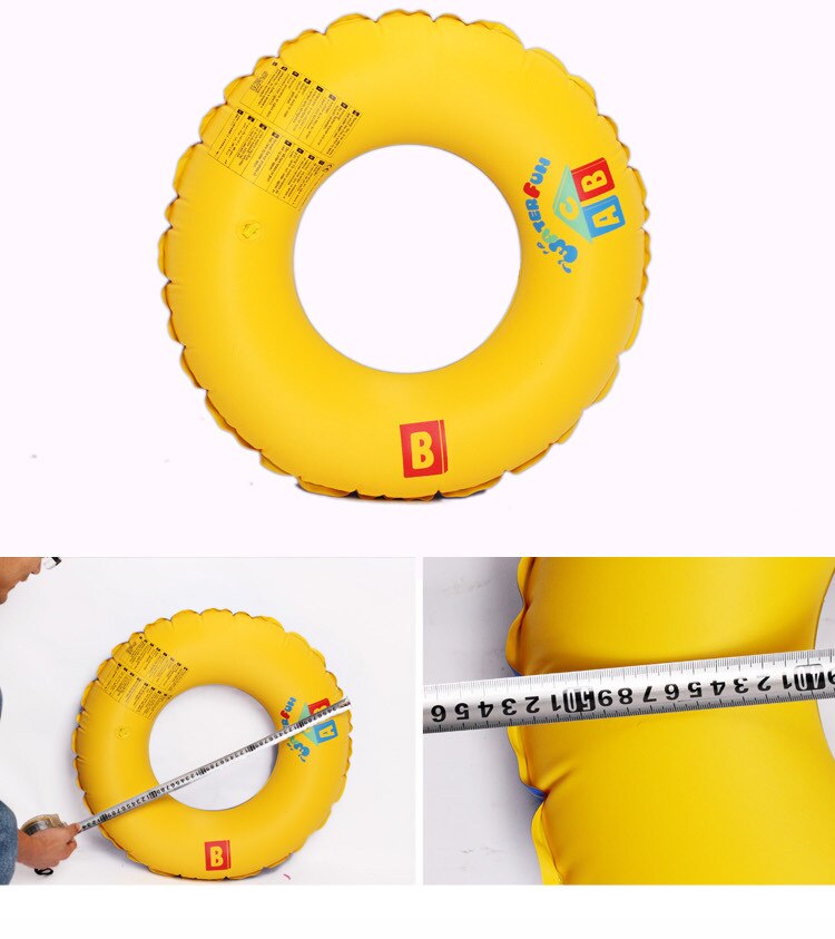 Water Sport Zwemmen Reddingsboei Ring Opblaasbare Float Zwemmen Veiligheid Reddingsboei Water Rescue Leven Ring Zwemtas Veiligheid Producten BI50LB: 60cm