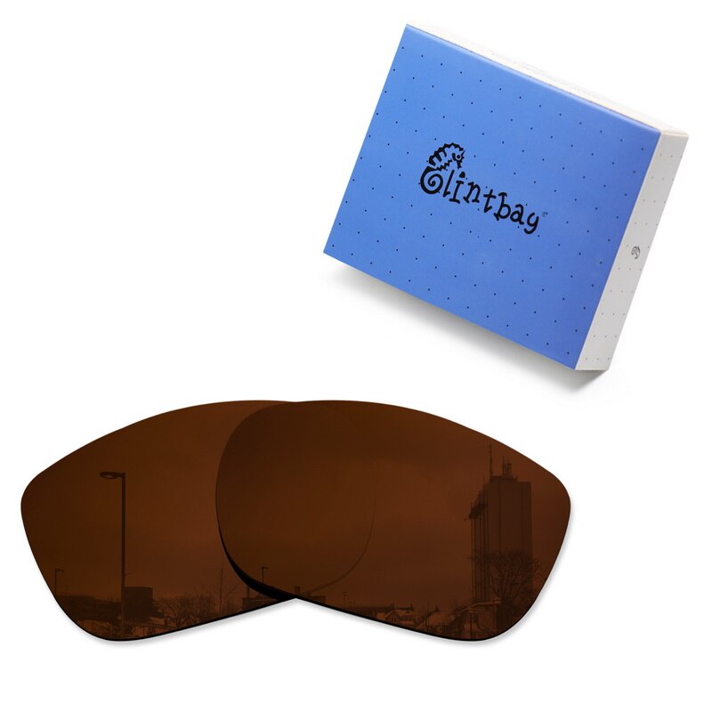 Glintbay Performance-lentes polarizadas de repuesto para gafas de sol Oakley Twoface, varios colores: Bronze Brown