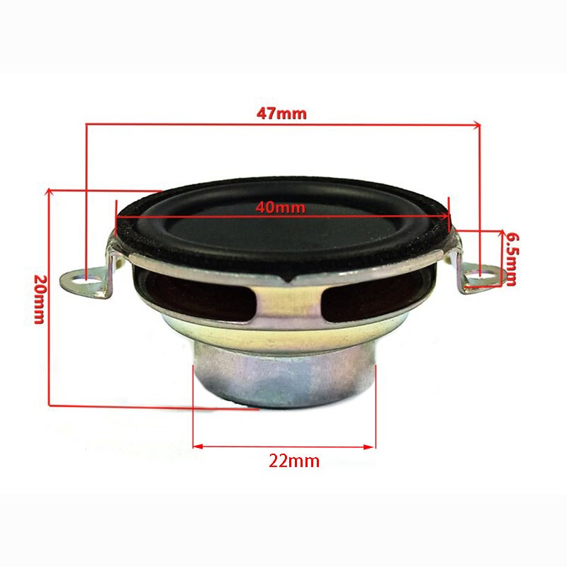 Full Range Speaker 40Mm 4ohm 3W Audio 1.5 Inch 16 Core Bluetooth Luidspreker Voor Harman Kardon Luidsprekers Diy onderdelen 2 Stuks