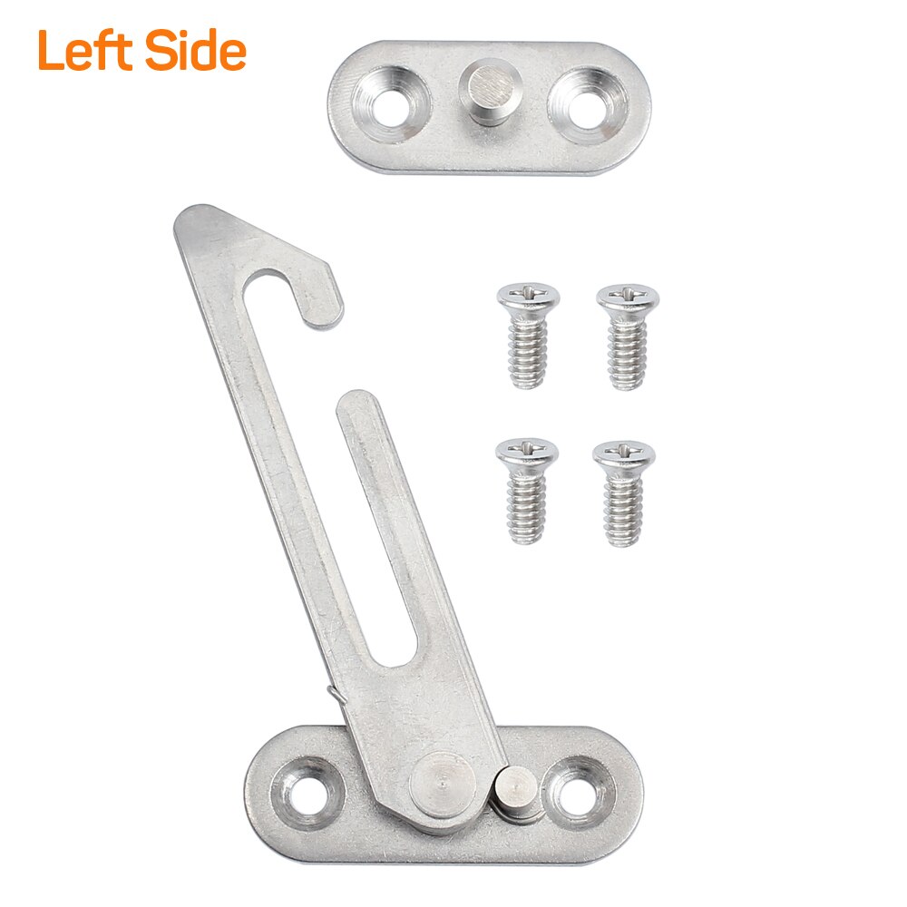 Proster 4Pcs Left+right UPVC Window Restrictor Baby Safety Lock Window Door Restrictor Security Lock Catch Door Ventilator SCREW