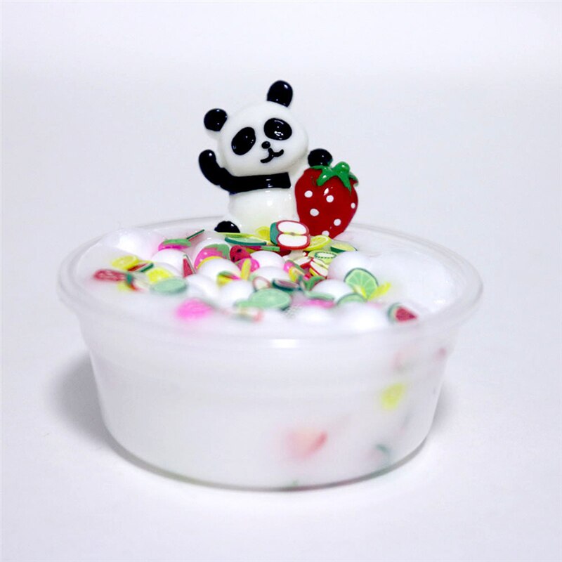 60ml panda Perline melma Argilla Fanghi Alleviare Lo fatica Plasticin Giocattolo per Bambini di Età Giocattoli melma nube cinetico sabbia melme da slimers A40