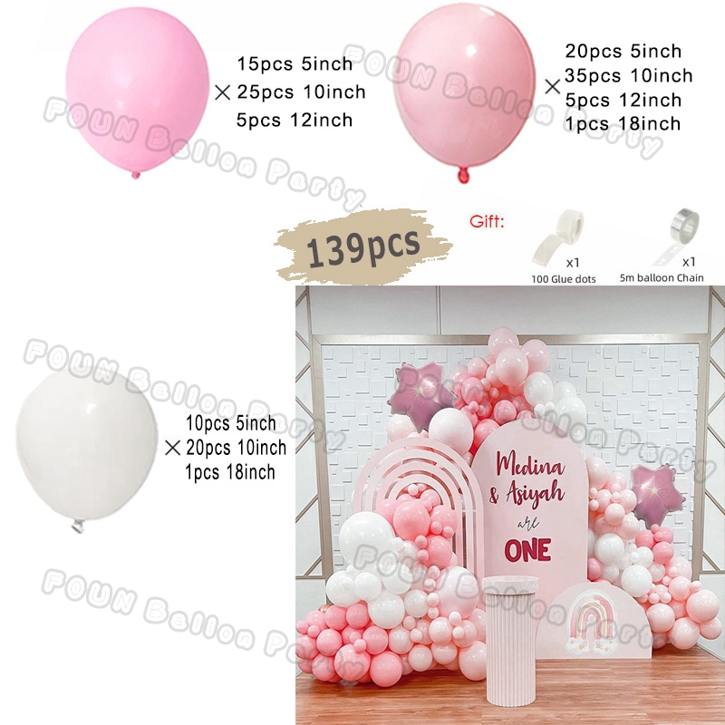 Kit de arco de guirnalda de Globos rosas, decoraciones para de cumpleaños, Foil de cumpleaños para niños, Globos de oro blanco, decoración de boda, Globos para Baby Shower: Amarillo fluorescente