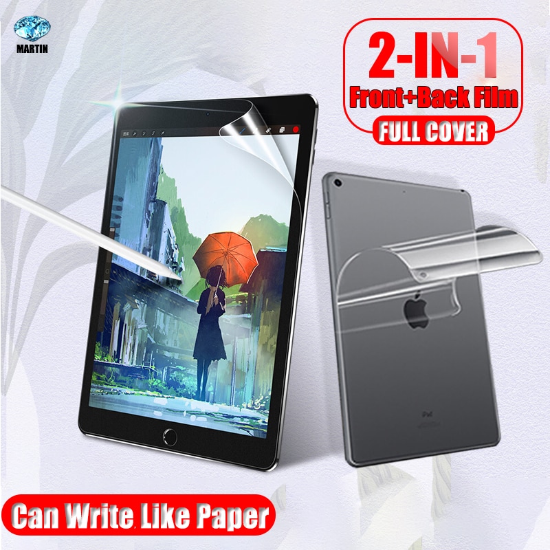 Paper Like Screen Protector For Ipad Pro 11 Mini 5 Air 3 1 2 4 Gen Ipad Accessories 10.2 12.9 9.7 10.5 Film No Glass