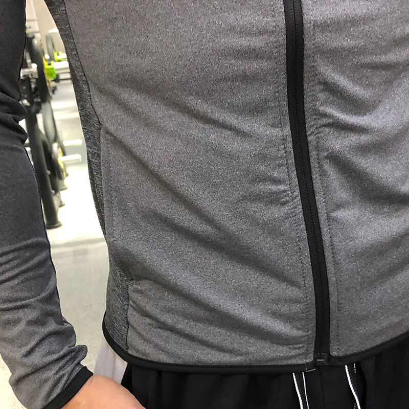 Camisas deportivas de manga larga para hombre, ropa deportiva con capucha para correr y hacer ejercicio al aire libre
