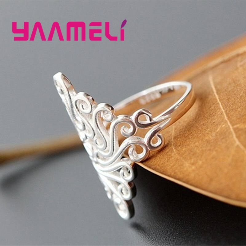 Bague élégante pour femmes, en argent Sterling 925, bijoux exquis, timbre fin, à la , de mariage/anniversaire