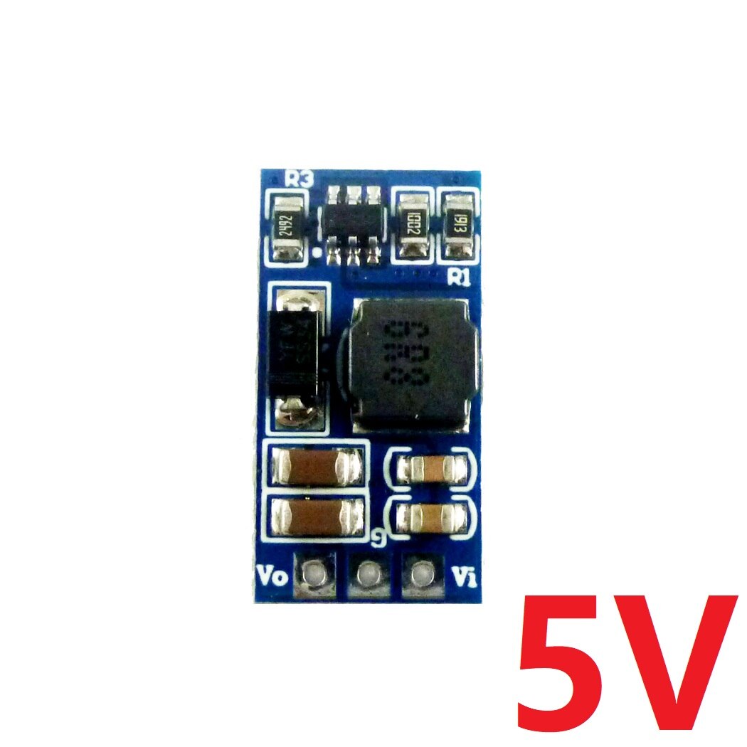 7W Mini Dc Dc Boost Converter 2.6-5.5V 5V 6V 9V 12V led Motor Regulator Module: 5V no Pin