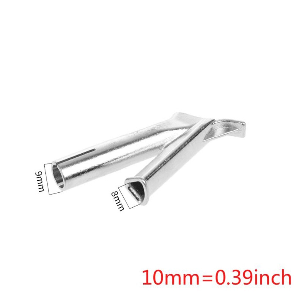 Weld Tip Speed Welding Tacking Nozzles Triangle Welding Nozzle Kit Positioning Tubes For Vinyl Welding PVC Plastic Sheet 50Pcs