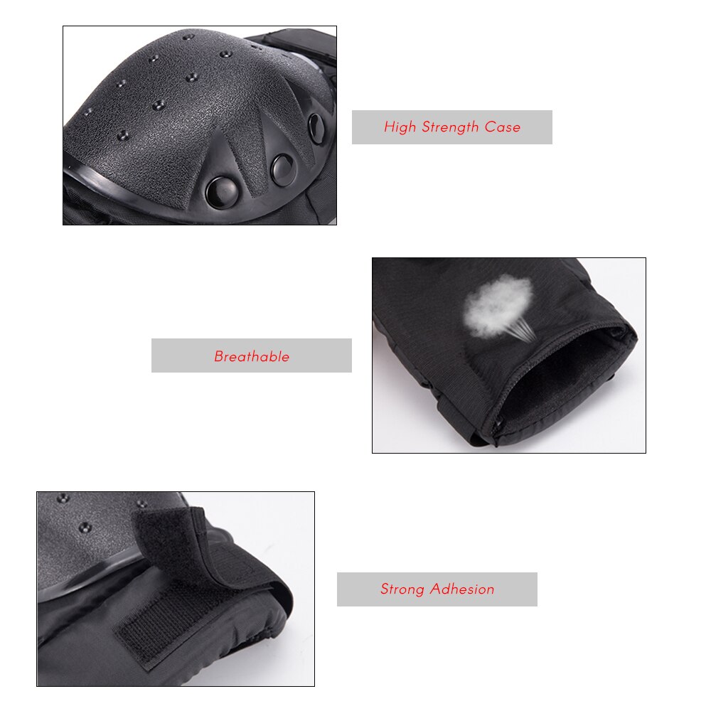 1 par de rodilleras de ciclismo y coderas protectores de bicicleta MTB bicicleta motociclismo rodillera soporte protectores de rodilla rodilleras de ciclismo