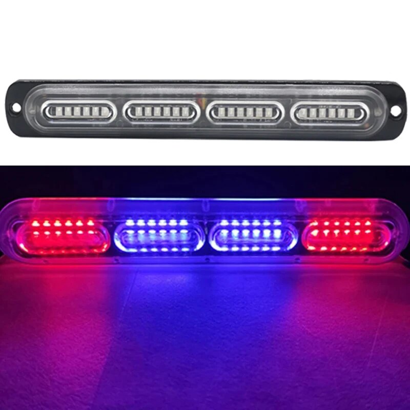 12V-24V 24led Led Auto Truck Body Led Licht Zijlicht Waarschuwing Noodverlichting Zonder Accu Voor Auto 'S Van Vrachtwagen Motorfiets
